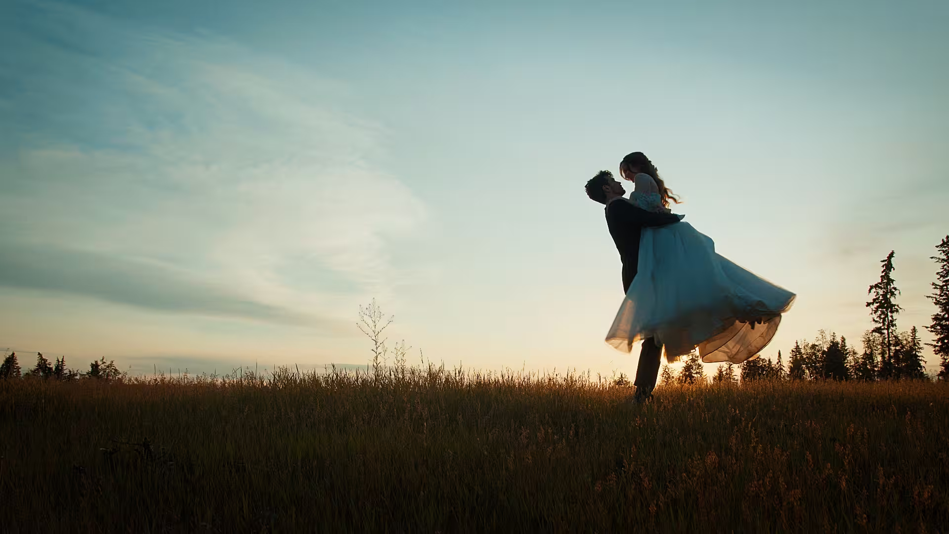 Edmonton wedding videographers at work